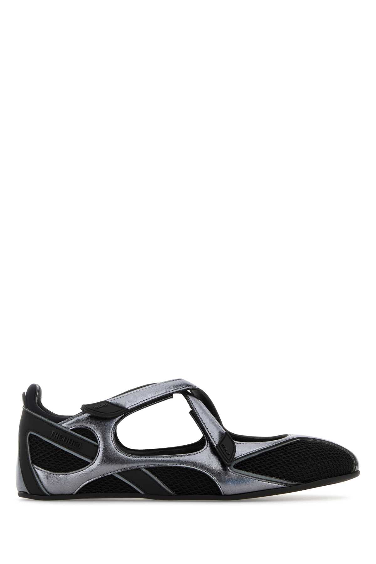 The Attico Nomad Ballerina — Black