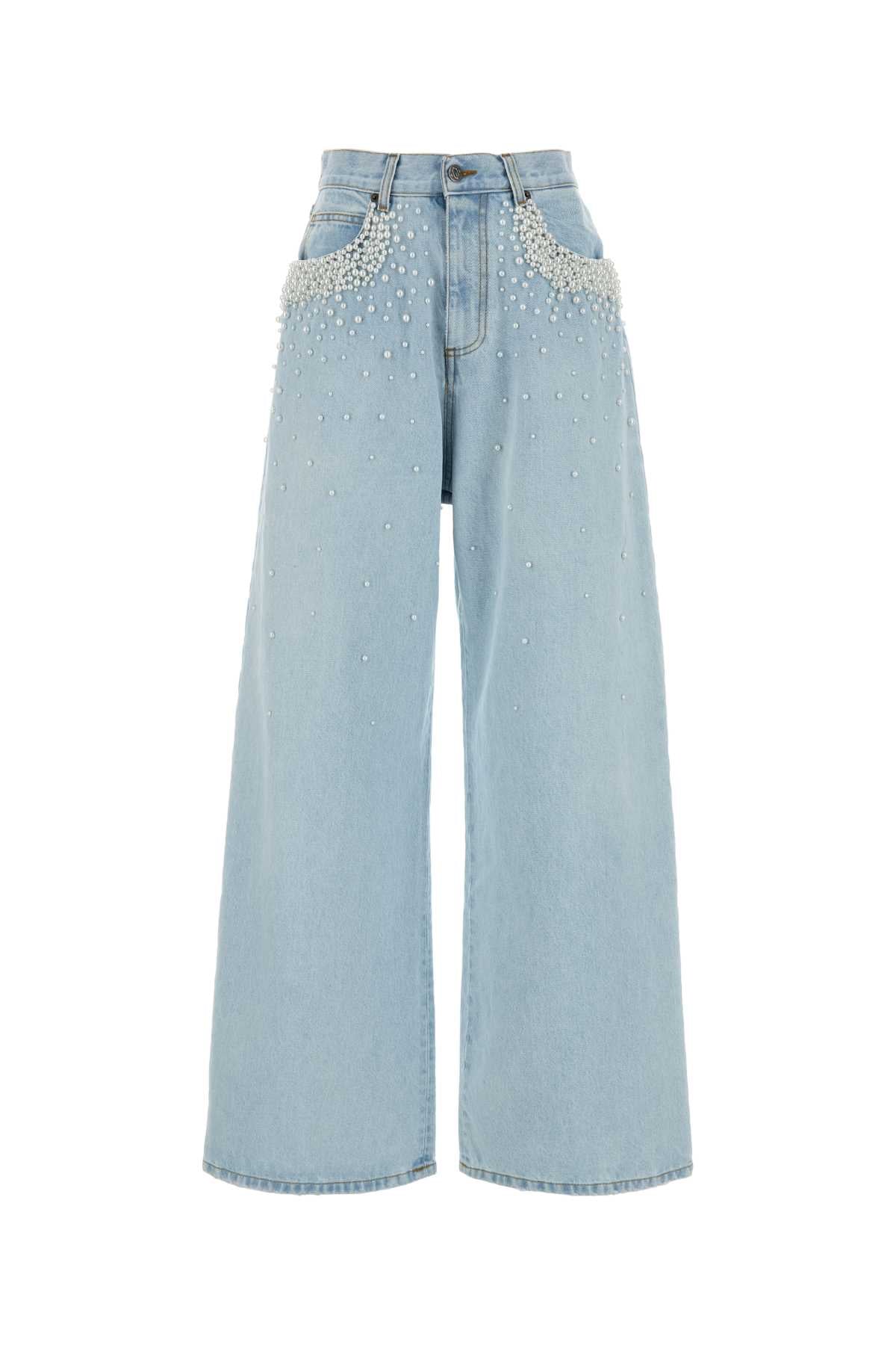 Giuseppe Di Morabito Applicazione Jeans — Blue