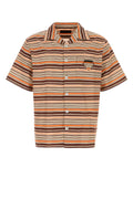 Prada Stampate Shirt — Brown