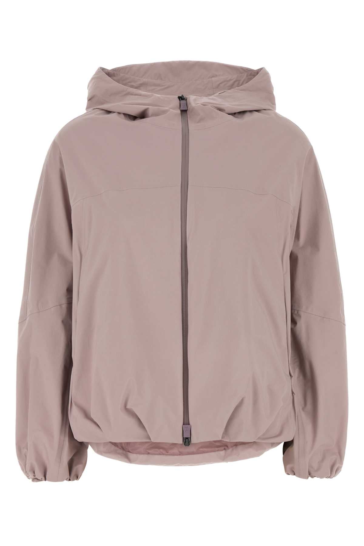 Herno Nylon Hooded Jacket — Pink