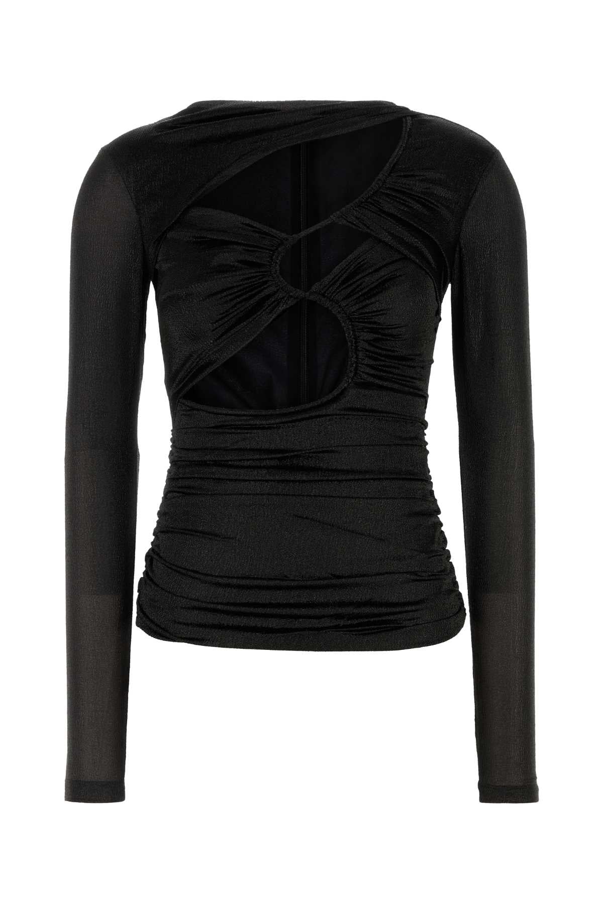 Isabel Marant Rose Blouse — Black