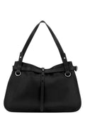 Miu Miu Leather Shoulder Bag — Black