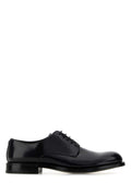 Dolce & Gabbana Polished Leather Derby — Black
