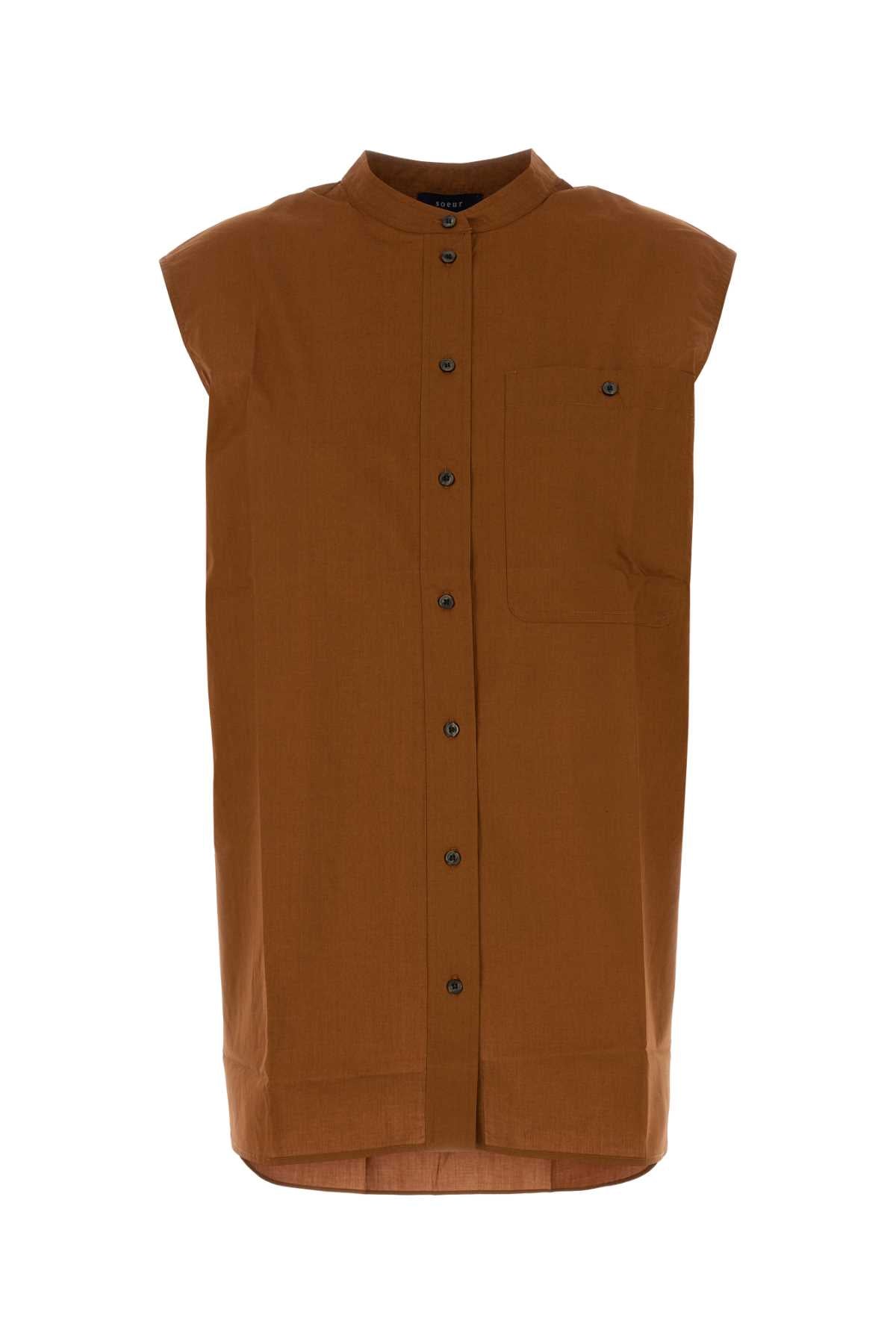 Camisa Soeur — Marrón