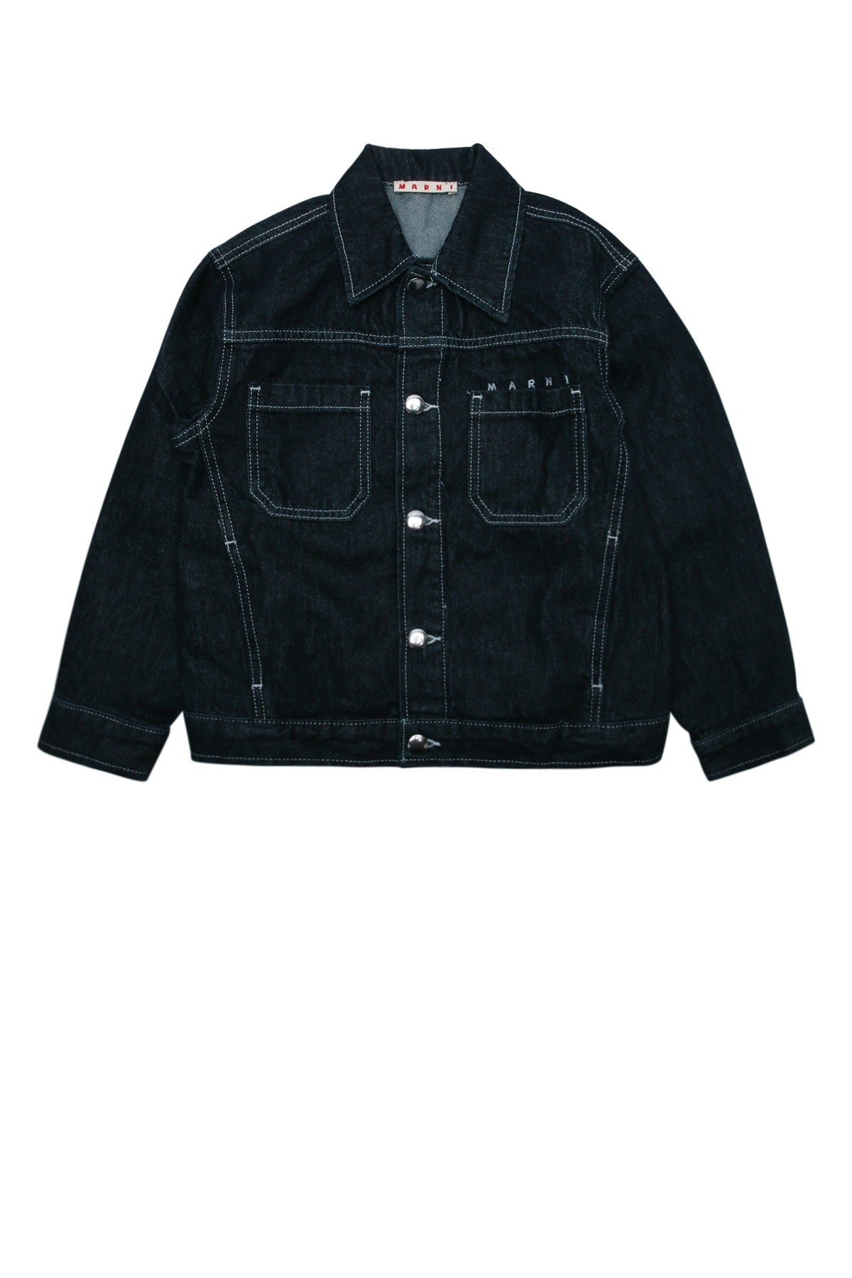 Marni Kids Denim Jacket — Navy