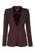 Elisabetta Franchi Monopetto Blazer — Brown