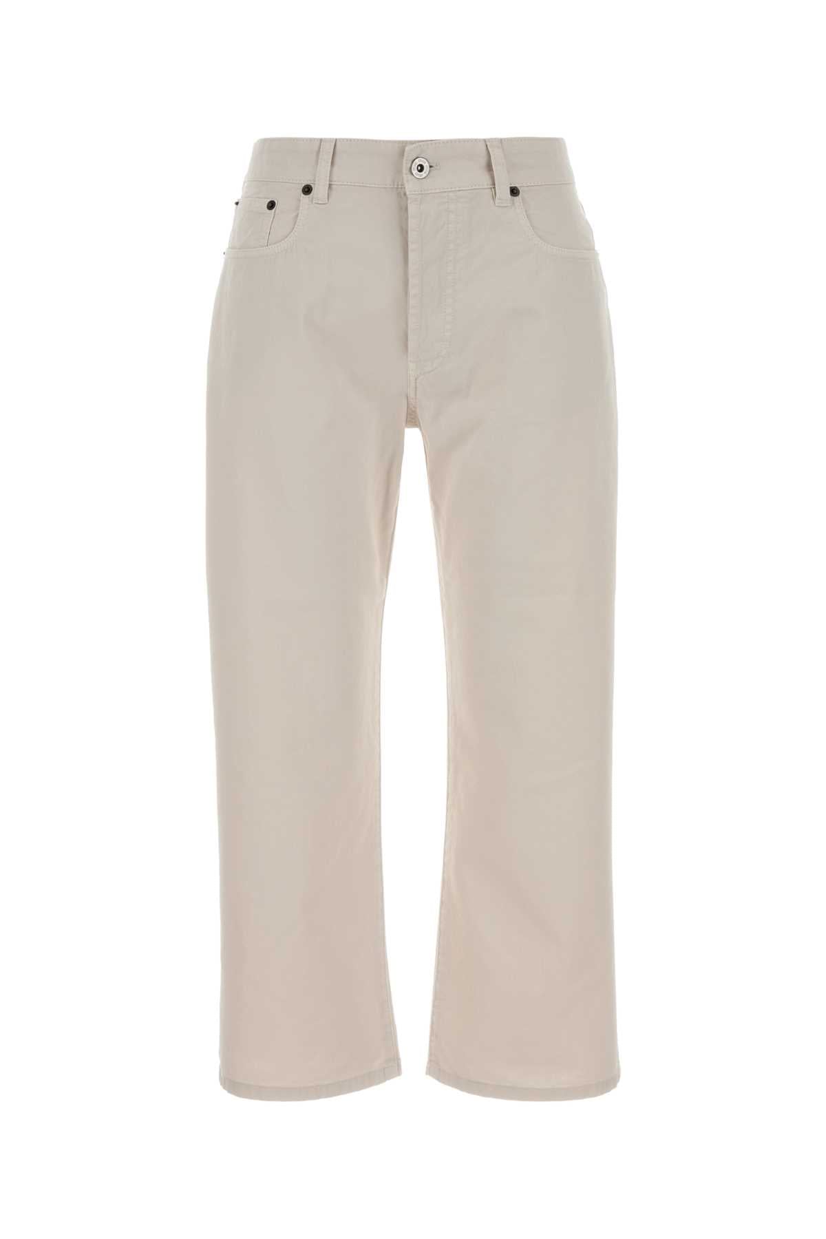 Miu Miu Cotton Trousers — Beige