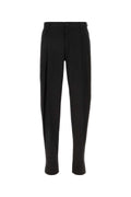 Dolce & Gabbana Stretch Gabardine Trousers — Black