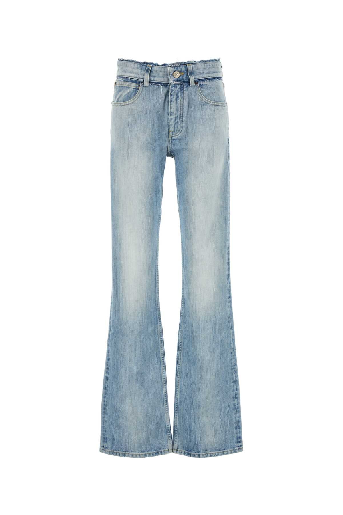Balenciaga Waist Jeans — Blue