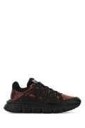 Versace Charcoal Sneaker — Black
