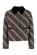 Burberry Plaid Cotton Jacket — Multicolor