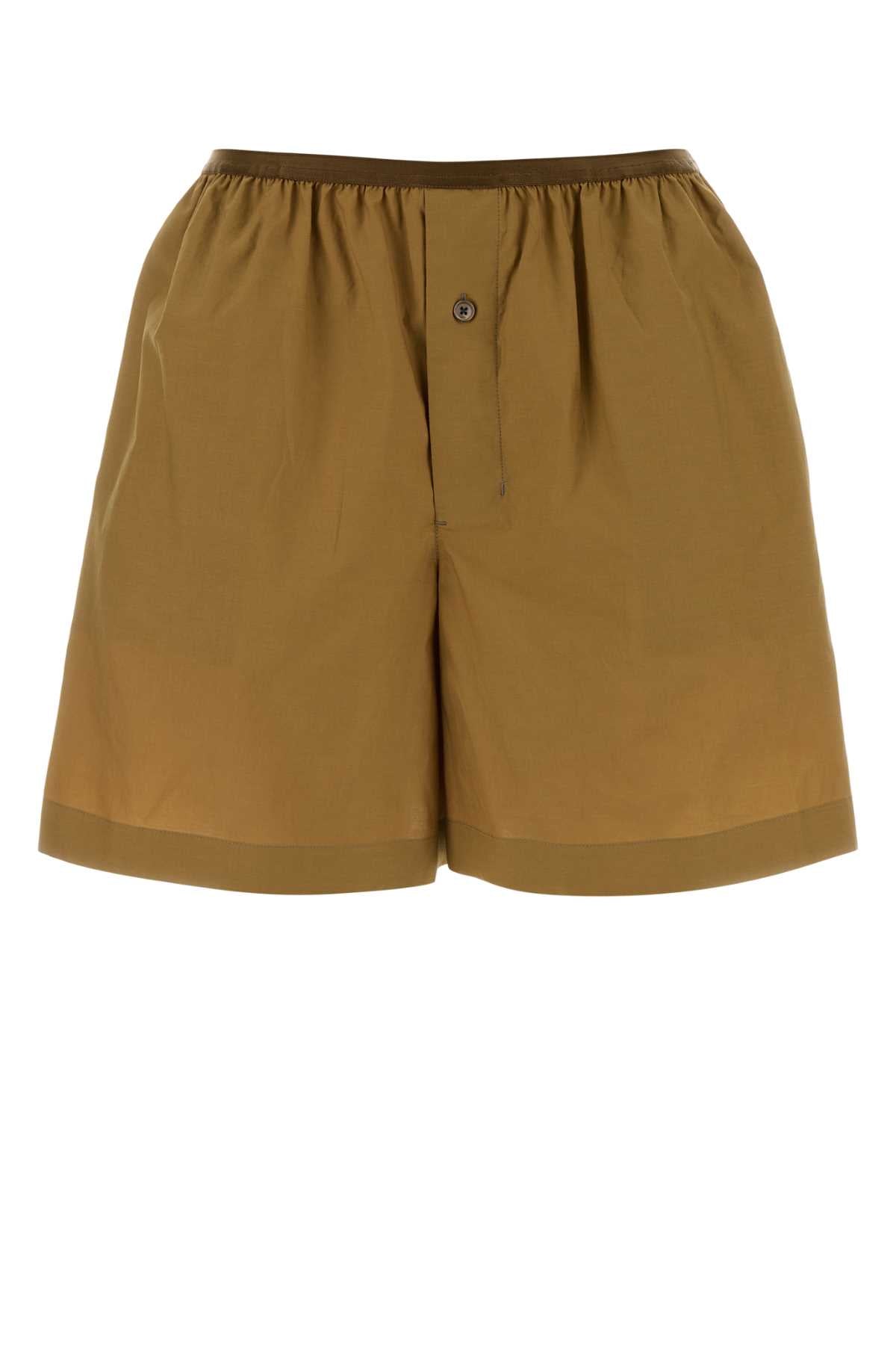 Lemaire Shorts Bermuda Shorts — Camel