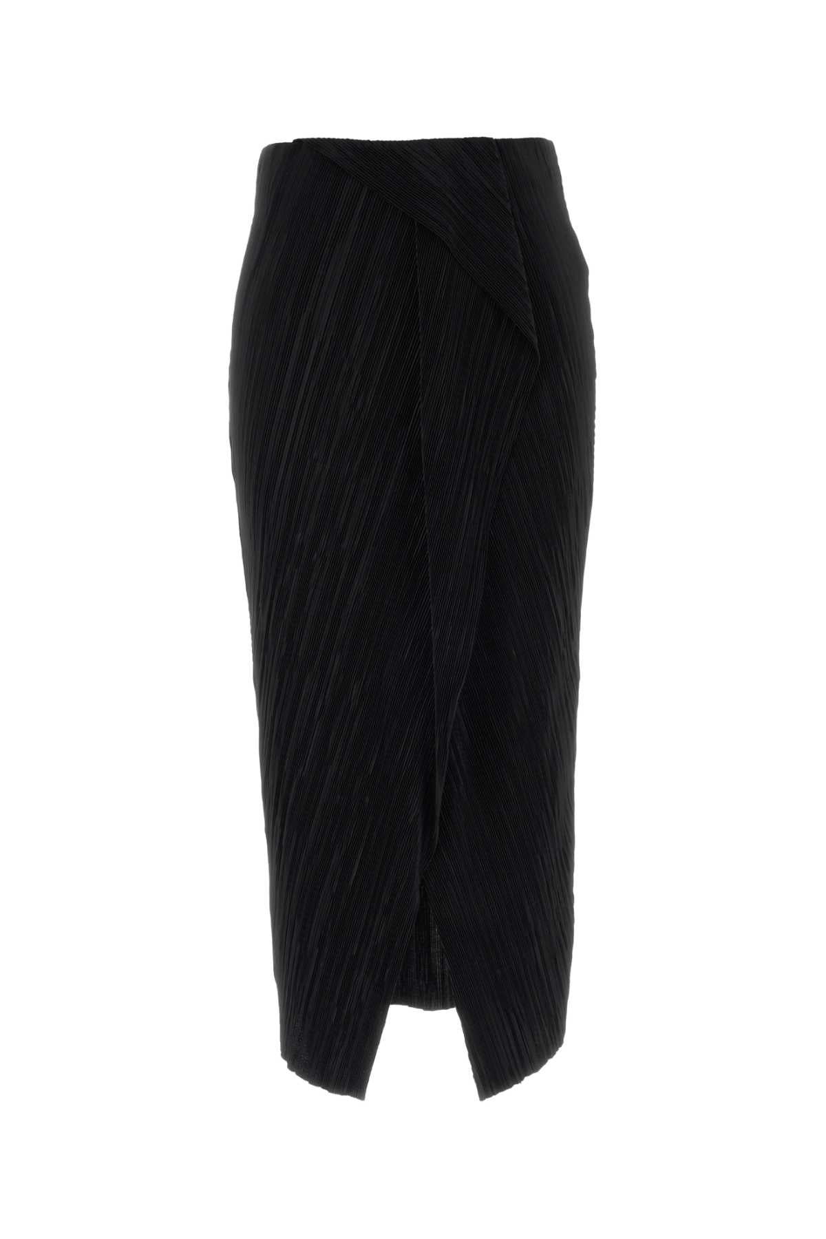 Calvin Klein Bias Skirt — Black