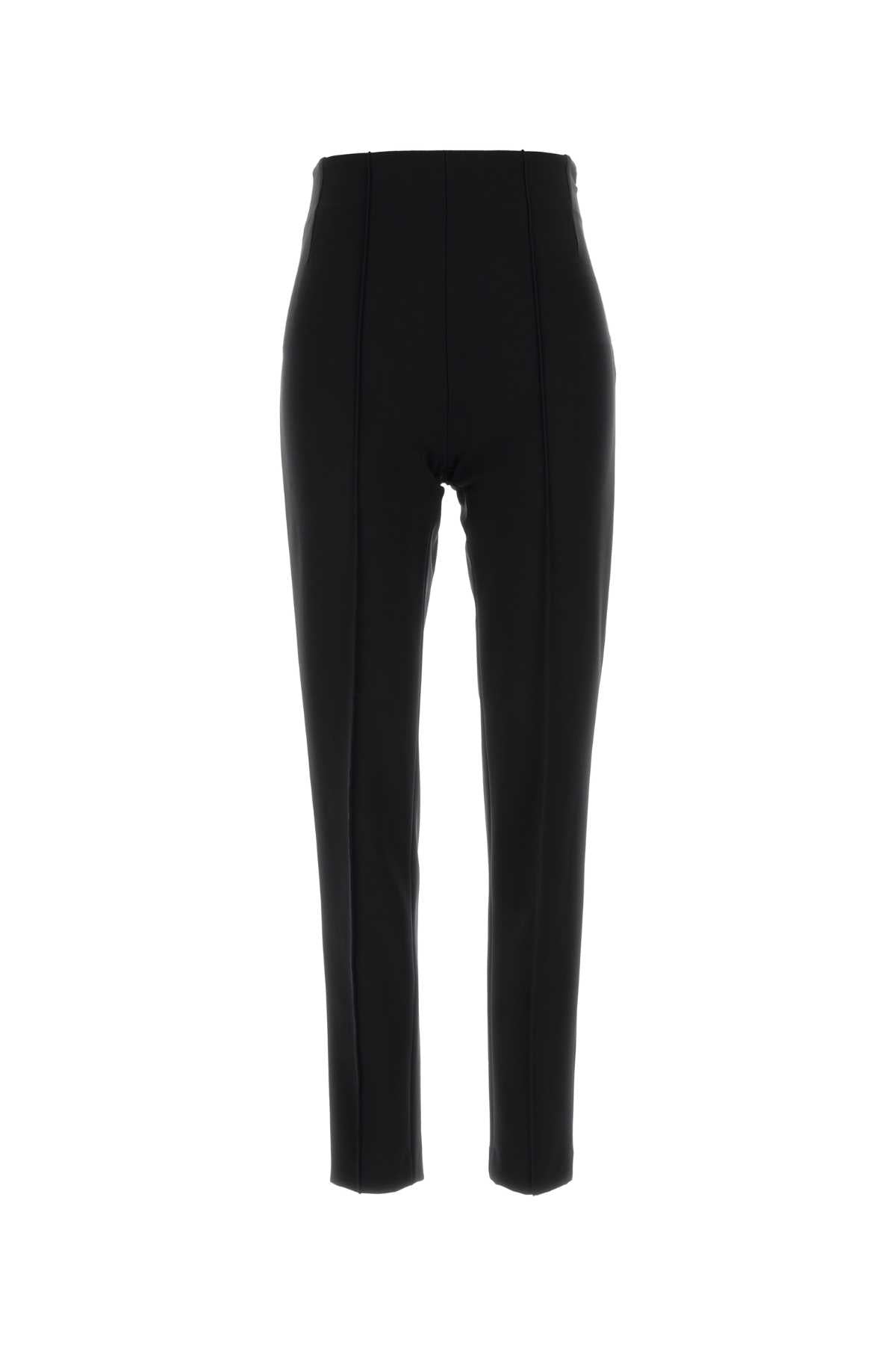 Jil Sander Stretch Jersey Trousers — Black