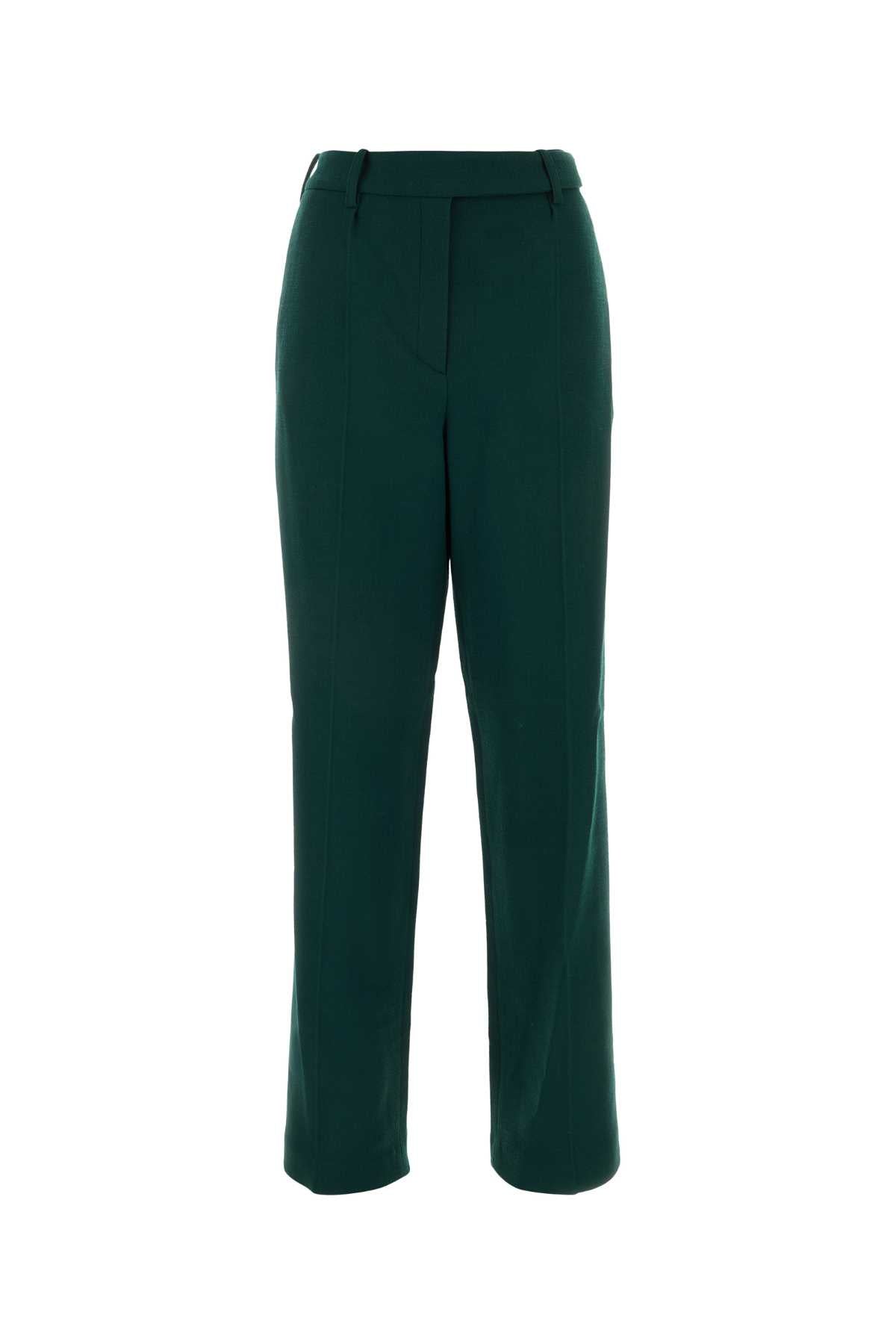 Alexandre Vauthier Wool Trousers — Green