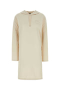 Prada Abito Sweatshirt Dress — Beige