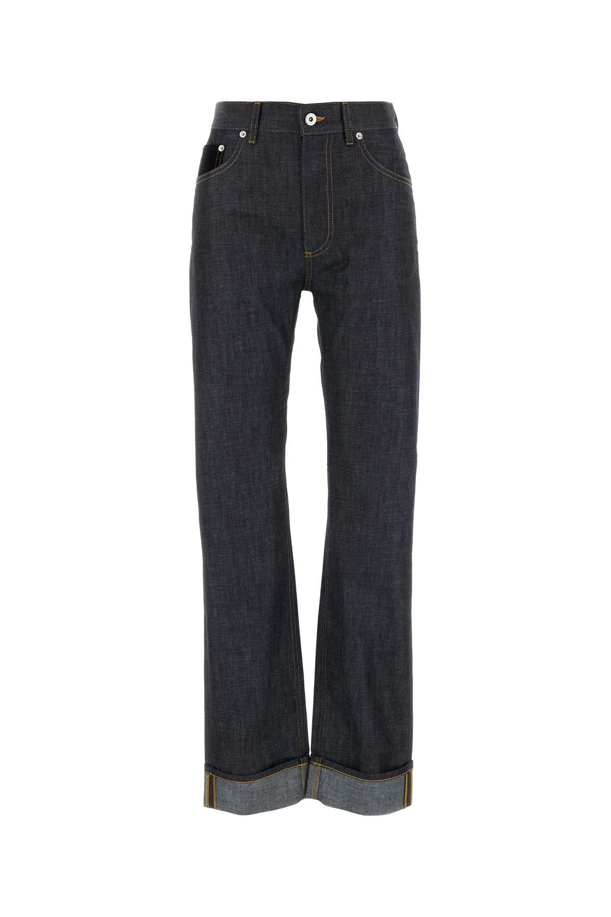 Bottega Veneta Denim Jeans — Navy