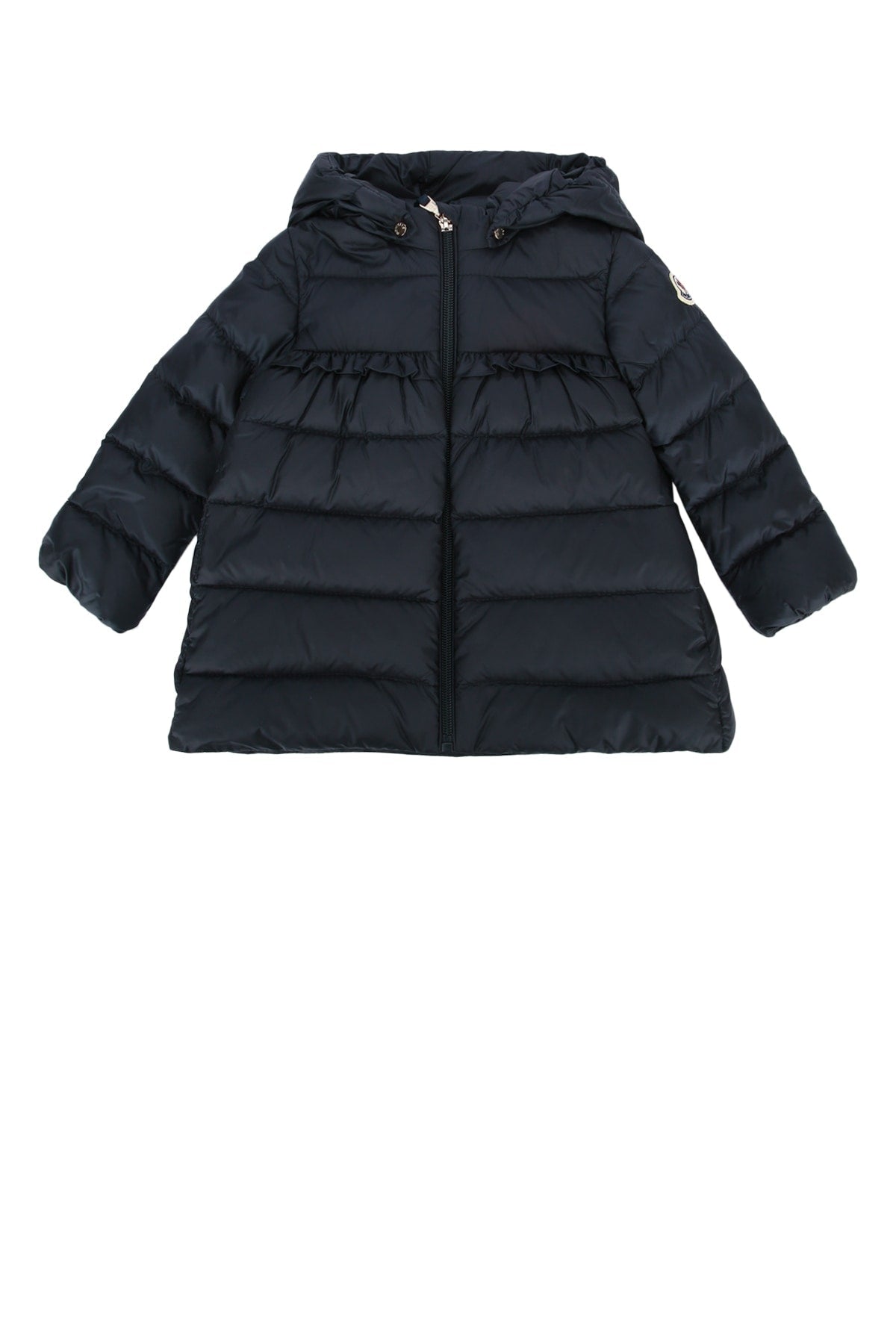 Moncler Jr Nevra Down Jacket — Black