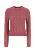 Michael By Michael Kors Cable Sweater — Pink