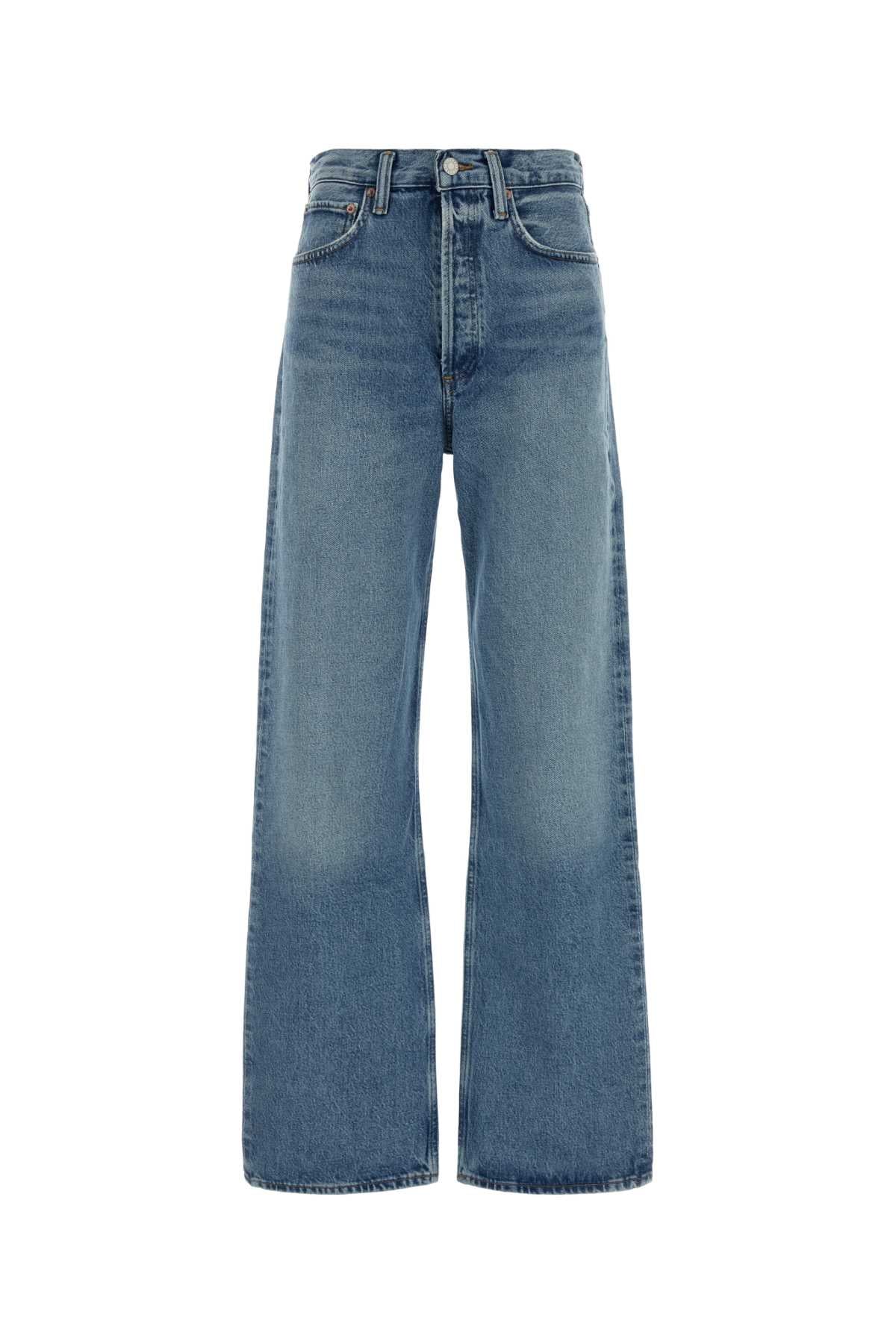 Agolde Loose Jeans — Blue