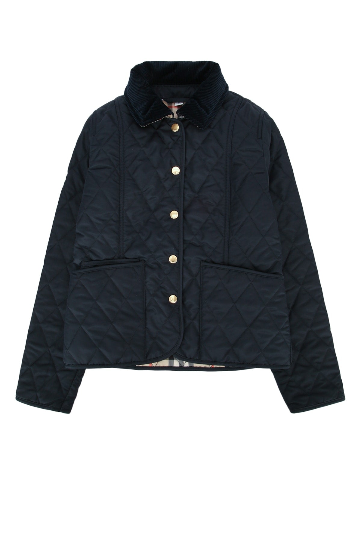 Burberry Jr Erin Jacket — Navy