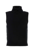 Prada Cashmere Knit Tank Top — Black