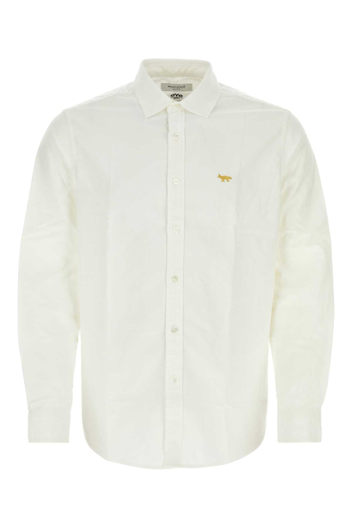 Camisa de popelina Junya Watanabe - Blanco