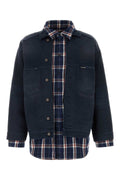 Balenciaga Shirt Denim Jacket — Navy