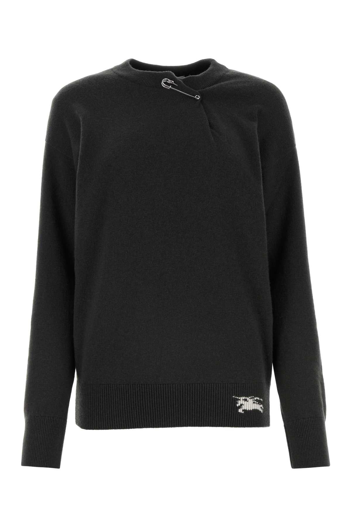 Burberry Cashmere Sweater — Black