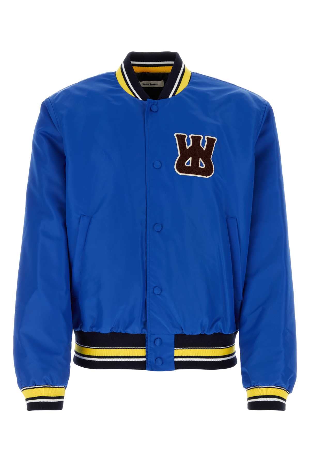 Wales Bonner Sorbonne Bomber Jacket — Blue
