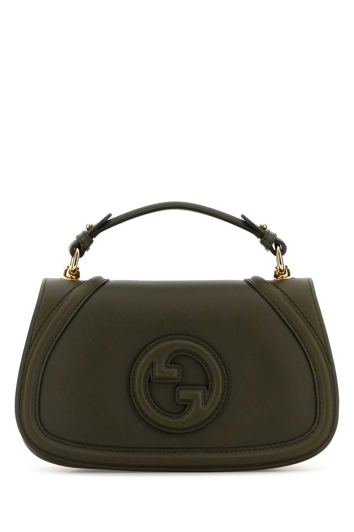Gucci Blondie Top Handle Bag — Green