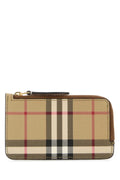 Burberry Somerset Card Case — Beige