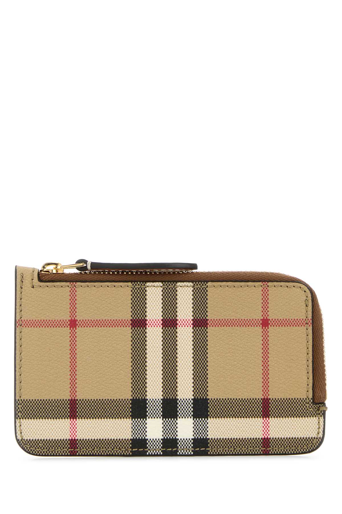 Burberry Somerset Card Case — Beige