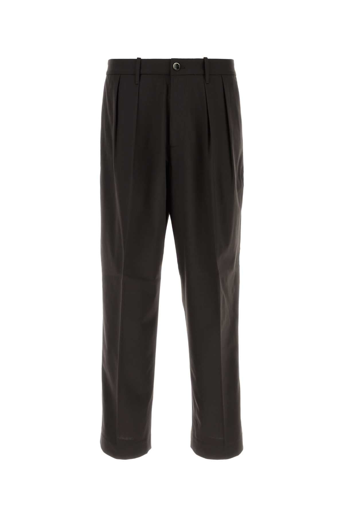 Nine In The Morning Baggy Trousers — Brown