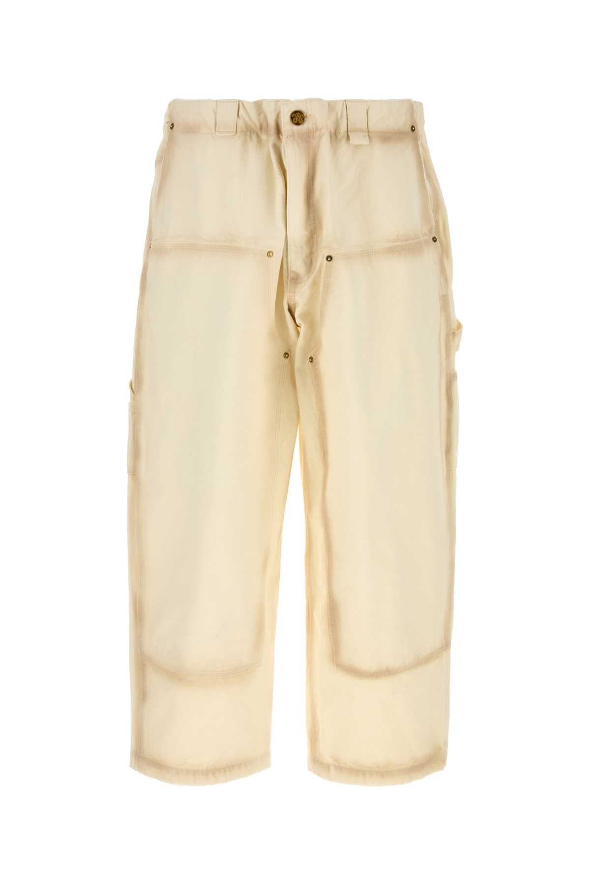 Willy Chavarria Toluca Cargo Pants — Beige