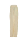 Carven Orchidée Trousers — Beige