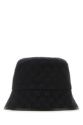 Gucci FEDORA GG Fabric Bucket Hat — Black