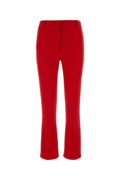 Valentino Garavani Solid Trousers — Red