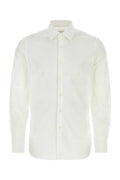 Prada Stretch Poplin Shirt — White