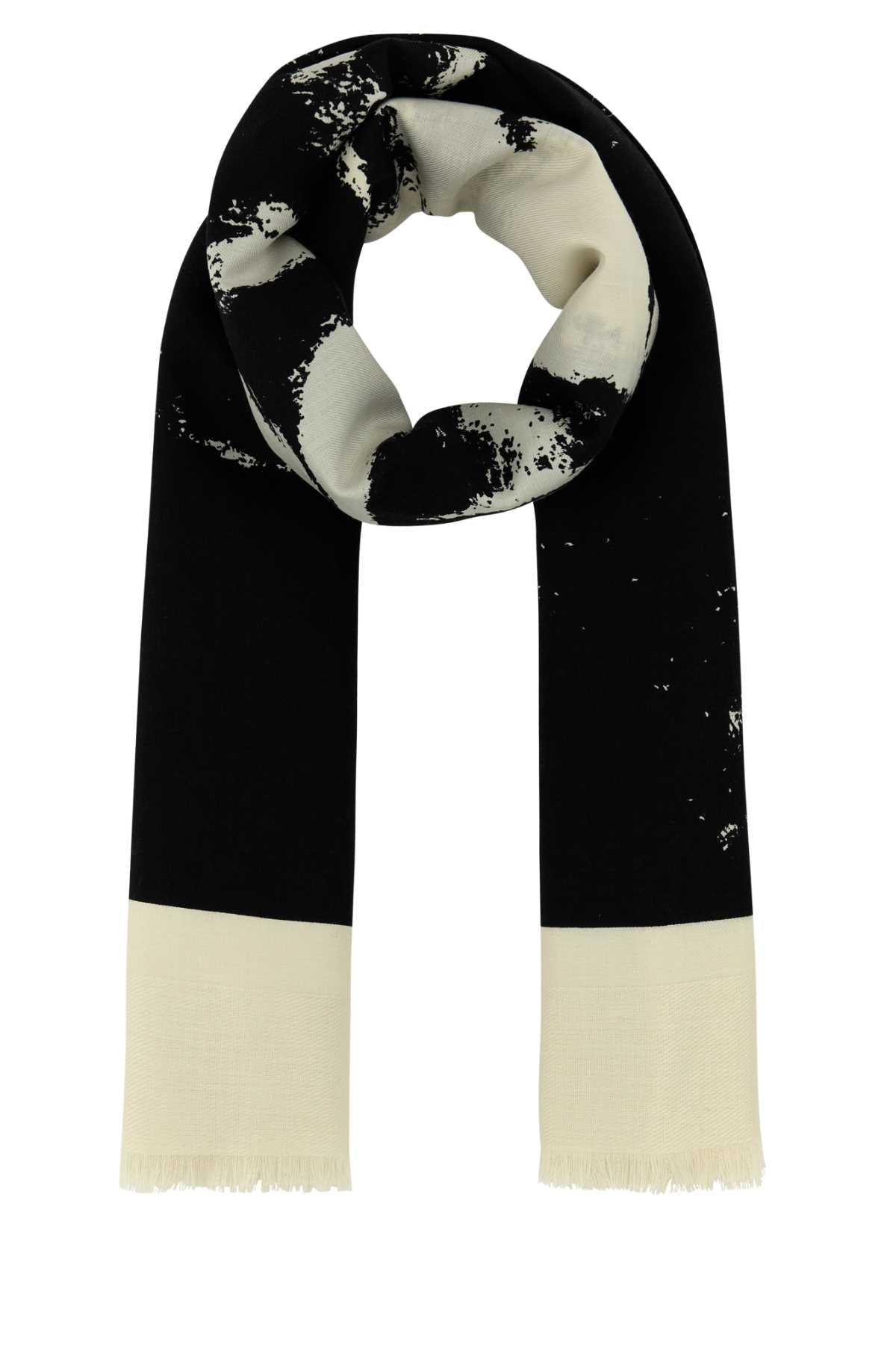 Alexander McQueen Exploded Scarf — Multicolor