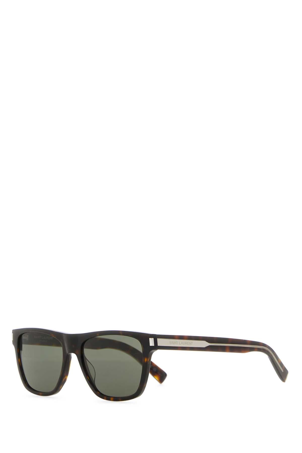 Saint Laurent OCCHIALI Tortoiseshell Acetate Sunglasses — Brown