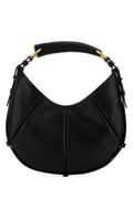 Saint Laurent Mombasa Shoulder Bag — Black