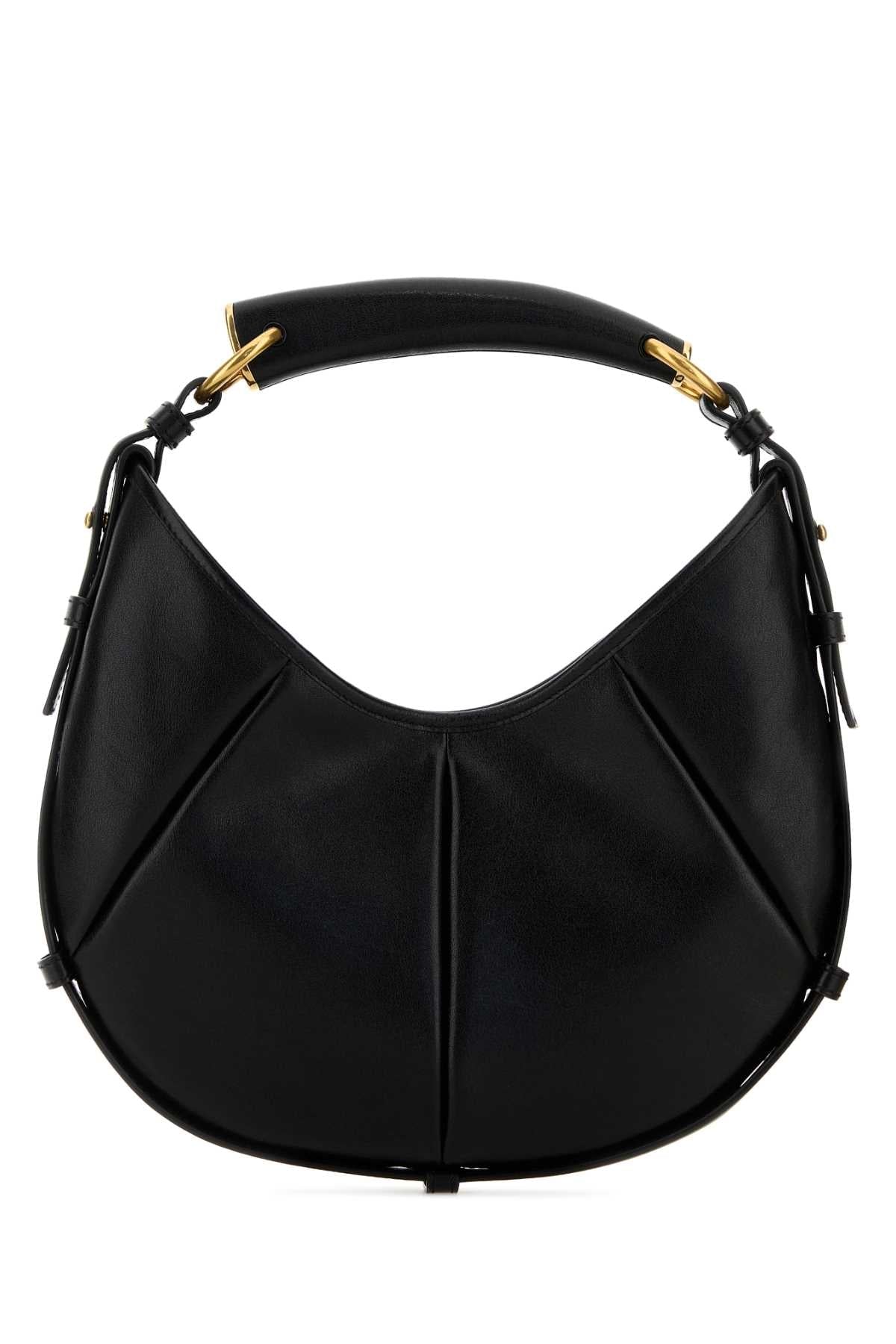 Saint Laurent Mombasa Shoulder Bag — Black