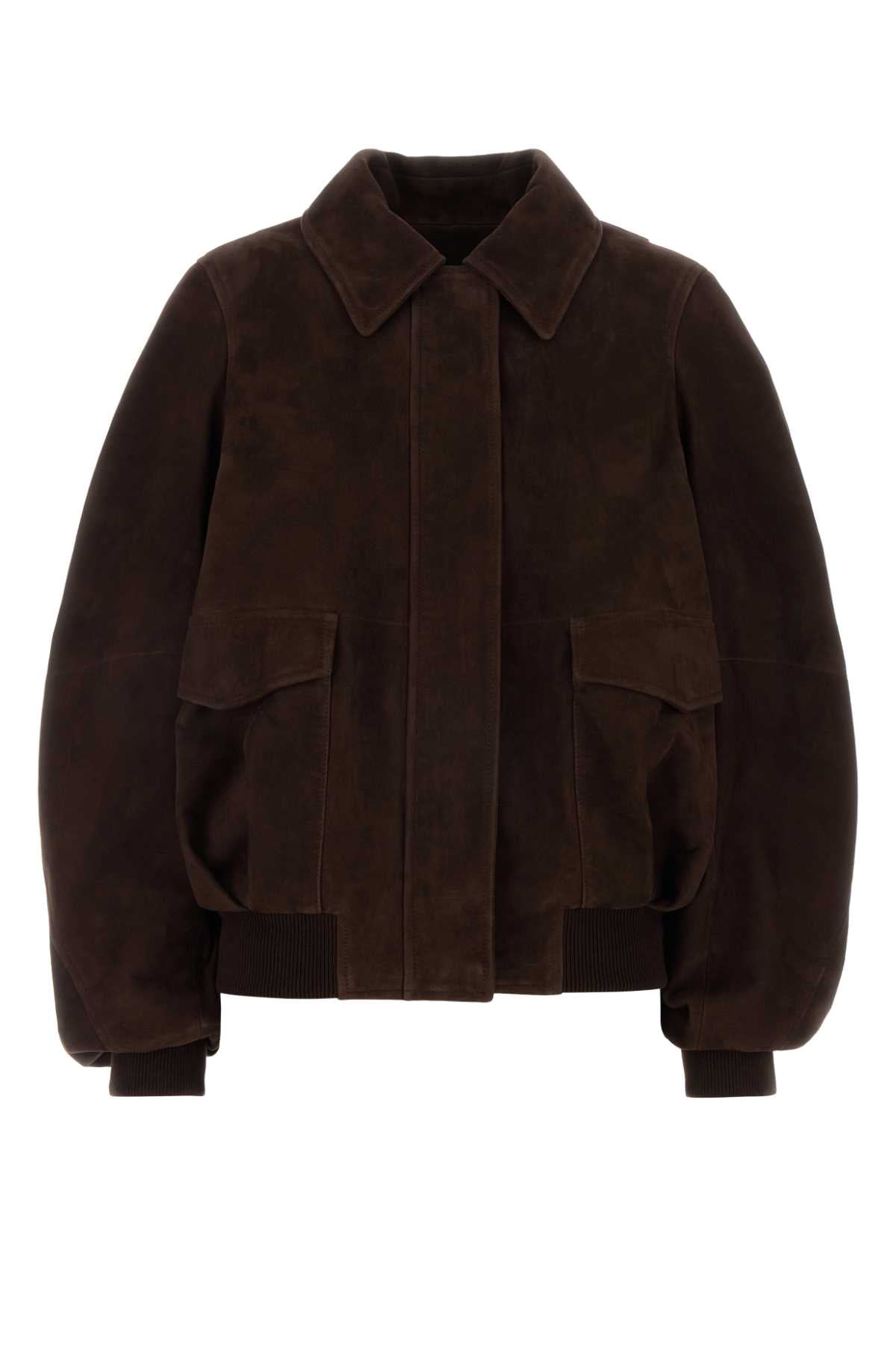Loewe Darkbrown Jacket — Brown