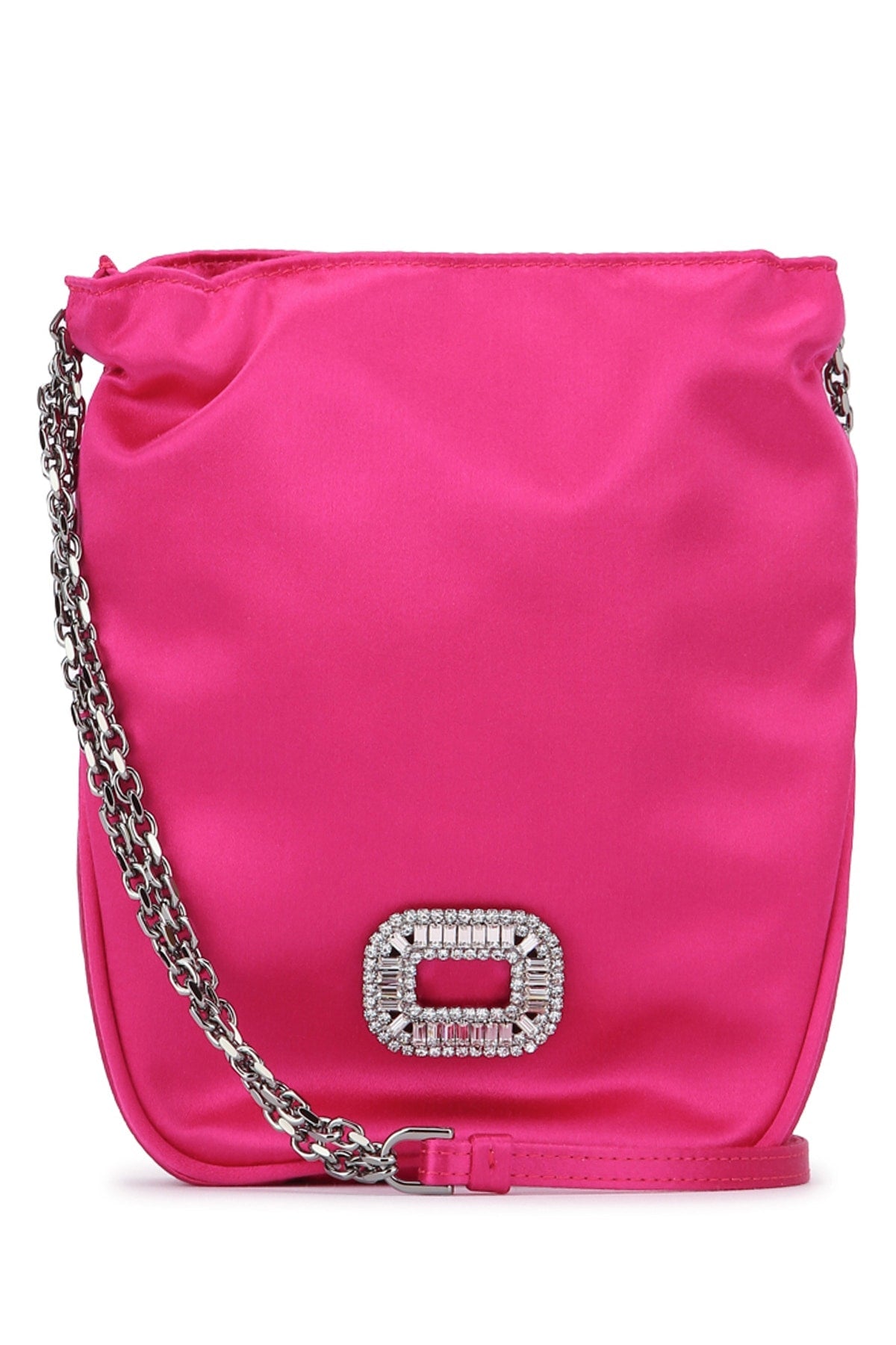 Roger Vivier Pilgrim Pocket Nano Mini Bag — Pink