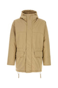 Herno Laminar Padded Technical Down Jacket — Beige