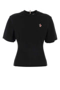 Moncler Grenoble Stretch Cotton T-Shirt — Black