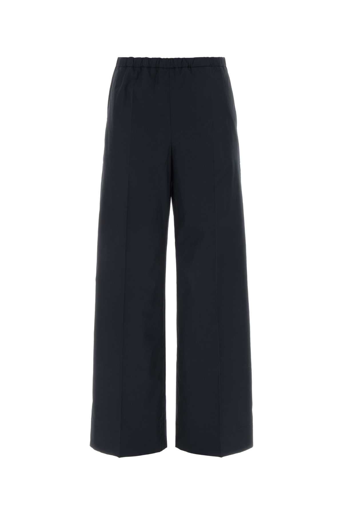Moncler Cotton Trousers — Navy