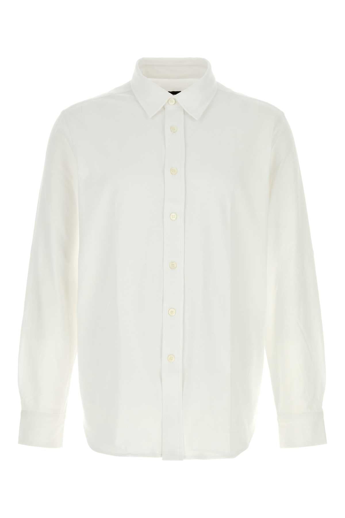 Brioni Cotton Shirt — White