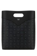 MCM Diamond VLM Shoulder Bag — Black